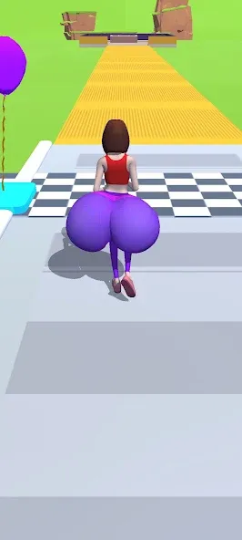 Twerk Race 3D: Belly Body Run (Тверк Рейс 3D) [МОД Unlimited Money] Screenshot 5