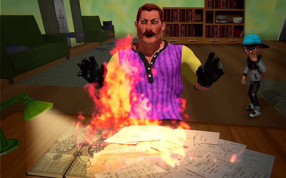 Scary Neighbor Strange Teacher [МОД Бесконечные деньги] Screenshot 2