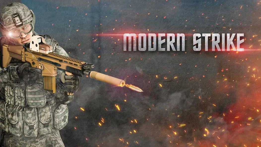 Modern Commando FPS Army Games [МОД Все открыто] Screenshot 1