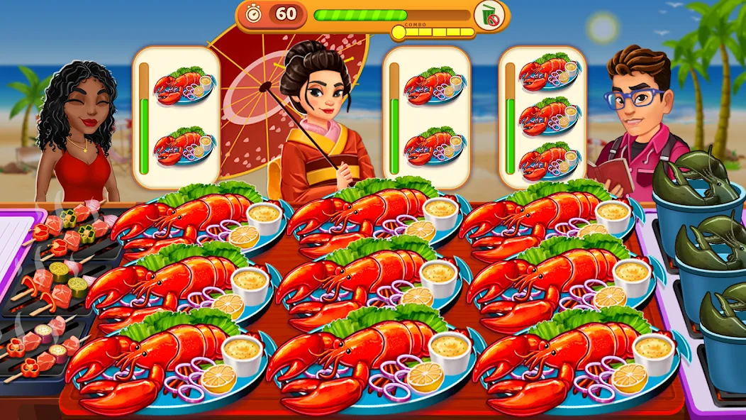 Cooking Max: Restaurant Games (Кукинг Макс) [МОД Много денег] Screenshot 2