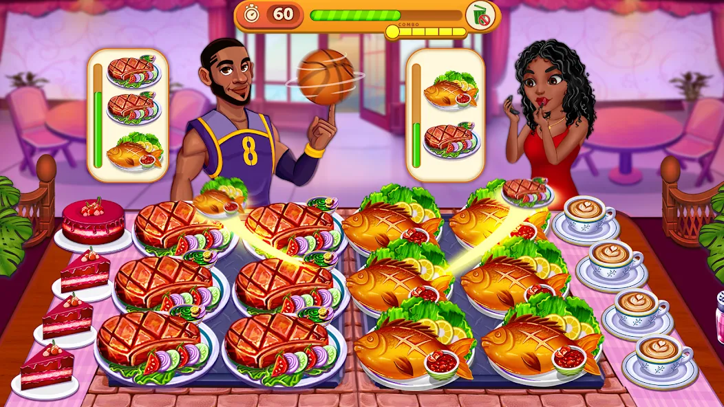 Cooking Max: Restaurant Games (Кукинг Макс) [МОД Много денег] Screenshot 5