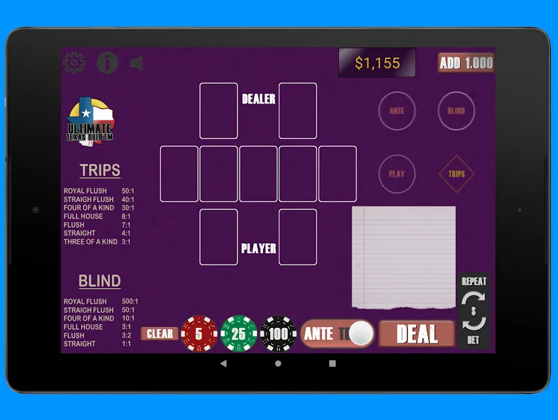 Texas Ultimate Holdem (Техасский Ультимейт Холдем) [МОД Unlimited Money] Screenshot 4