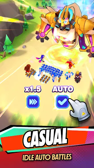 Paper Heroes™️ [МОД Unlimited Money] Screenshot 4