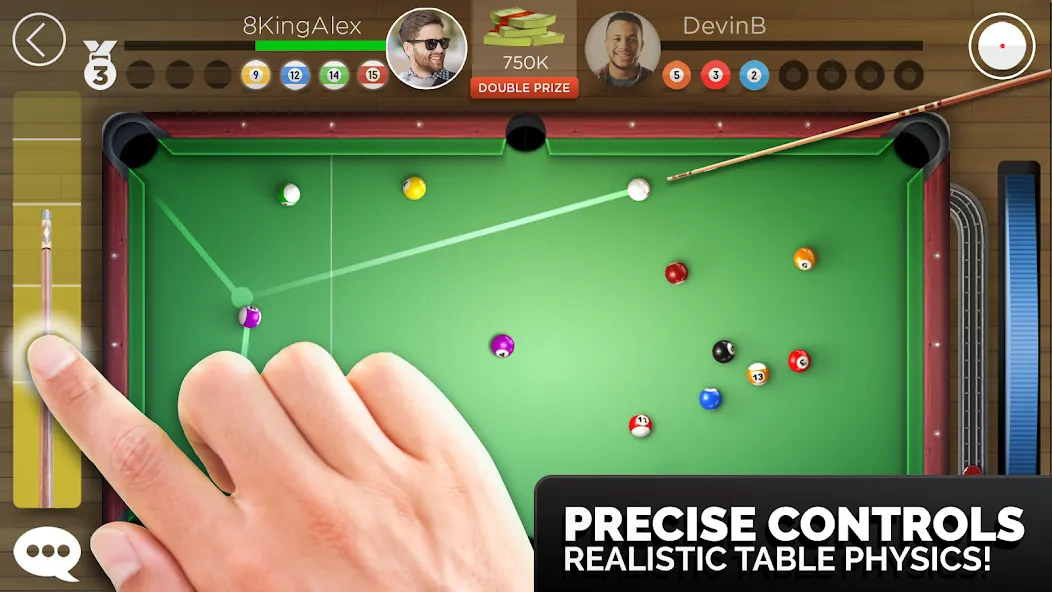 Kings of Pool - Online 8 Ball (Кингс оф Пул) [МОД Много денег] Screenshot 2