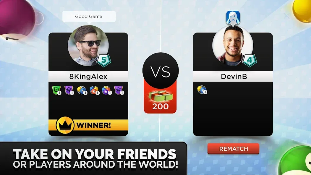 Kings of Pool - Online 8 Ball (Кингс оф Пул) [МОД Много денег] Screenshot 3