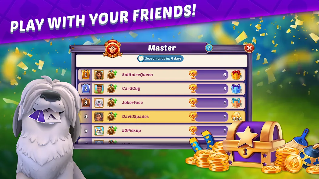 Solitaire Story - Ava's Manor [МОД Много денег] Screenshot 1