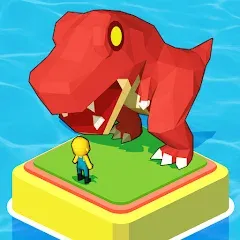 Скачать взломанную Dino Tycoon - 3D Building Game  [МОД Меню]