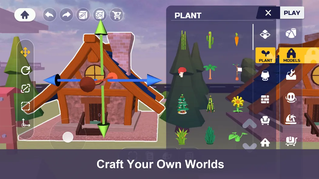 Uni - Craft your world (Юни) [МОД Все открыто] Screenshot 1