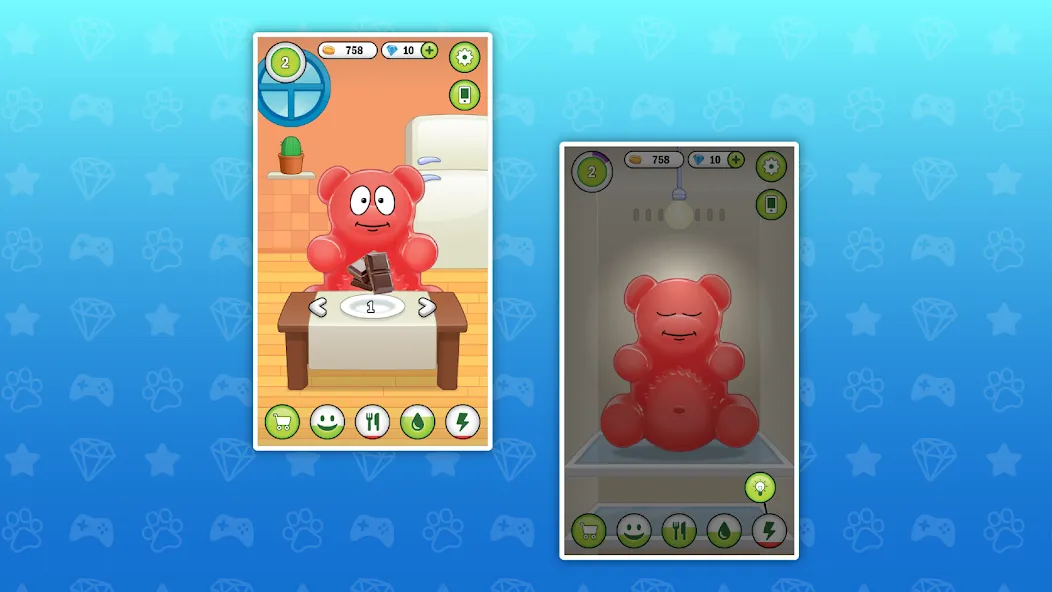 My Jelly Bear Pet [МОД Unlimited Money] Screenshot 2