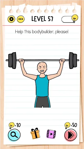 Brain Test: Tricky Puzzles (Брейн Тест) [МОД Меню] Screenshot 5