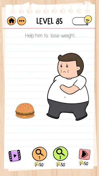 Brain Test 2: Tricky Stories (Брейн тест 2) [МОД Меню] Screenshot 1