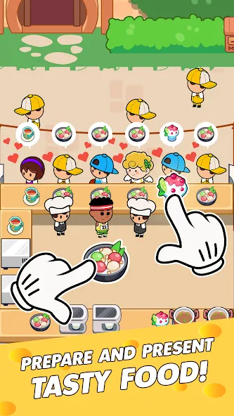 Food Fever: Restaurant Tycoon (Фуд Фивер) [МОД Много денег] Screenshot 3