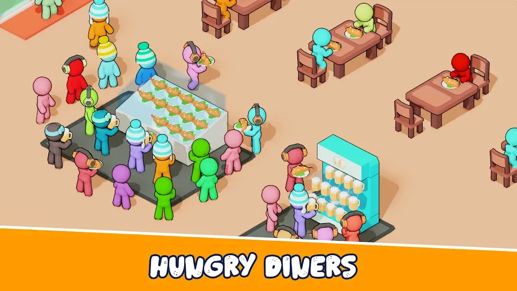 Kitchen Fever: Food Tycoon (Китчен Фивер) [МОД Бесконечные деньги] Screenshot 2