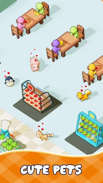 Kitchen Fever: Food Tycoon (Китчен Фивер) [МОД Бесконечные деньги] Screenshot 5