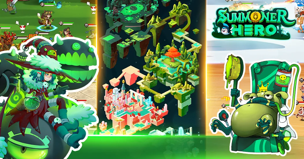 Summoner Hero: Epic Battle (Саммонер Хиро) [МОД Unlimited Money] Screenshot 3