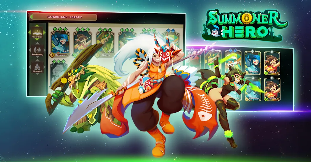 Summoner Hero: Epic Battle (Саммонер Хиро) [МОД Unlimited Money] Screenshot 4