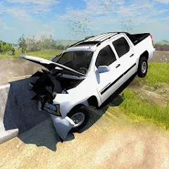Скачать взлом Highway Crash Car Race  [МОД Mega Pack]