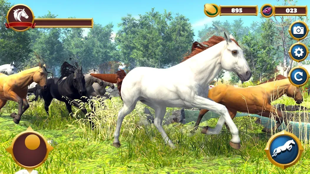 Virtual Horse Family Simulator [МОД Mega Pack] Screenshot 1