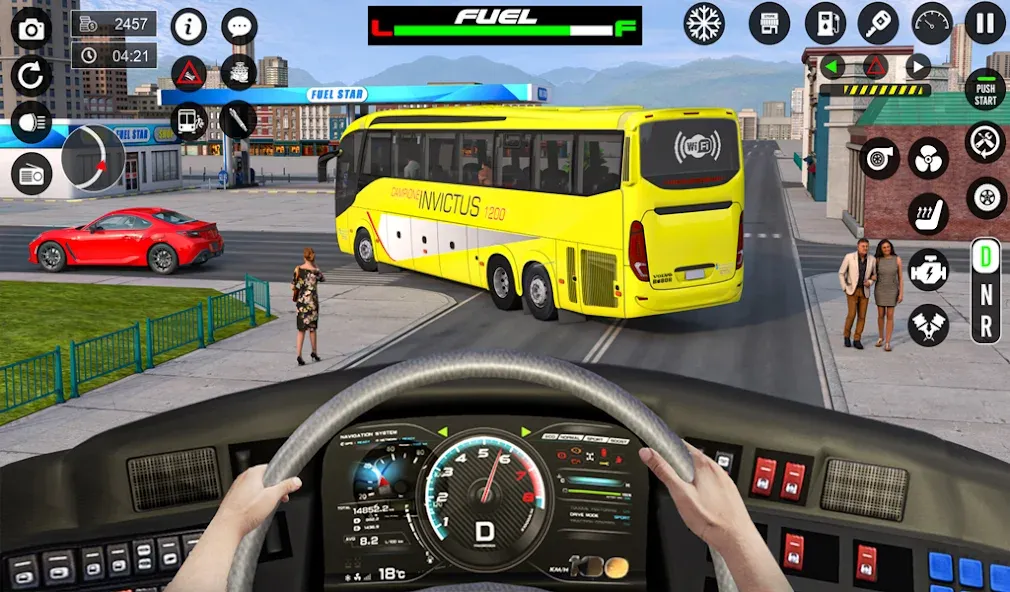 Bus Simulator 3D: Bus Games (Бус Симулятор 3Д) [МОД Бесконечные деньги] Screenshot 2