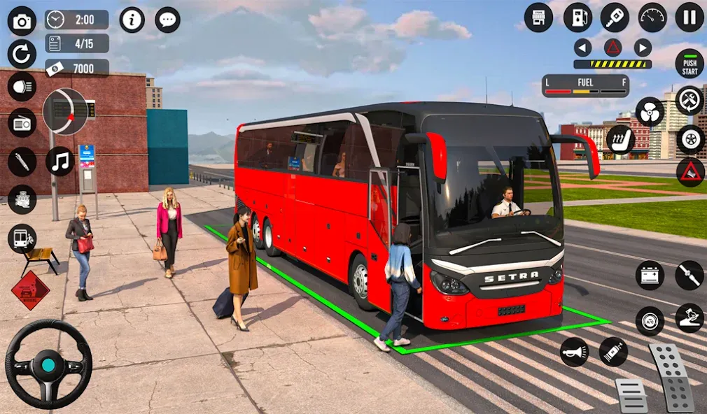 Bus Simulator 3D: Bus Games (Бус Симулятор 3Д) [МОД Бесконечные деньги] Screenshot 4
