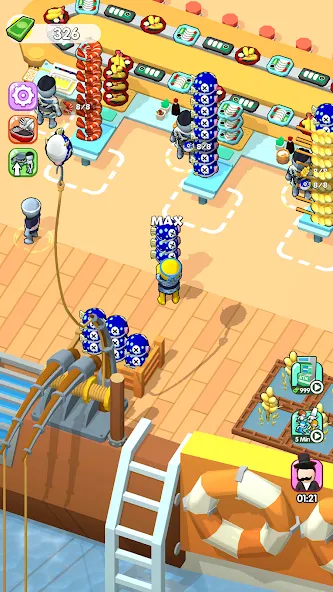 Sea Restaurant - Travel Tycoon (Си Ресторан) [МОД Menu] Screenshot 1