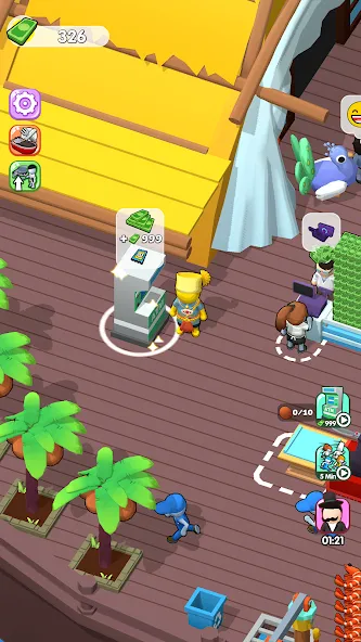 Sea Restaurant - Travel Tycoon (Си Ресторан) [МОД Menu] Screenshot 5