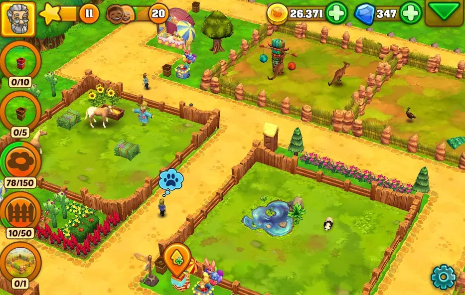 Zoo 2: Animal Park (Зу 2) [МОД Много монет] Screenshot 5