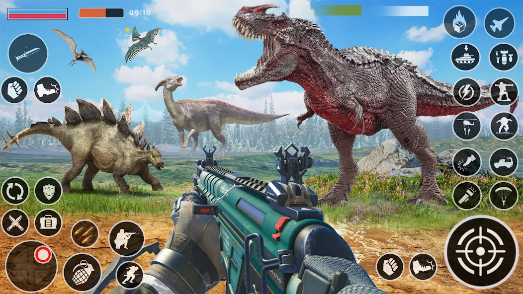 Wild Dino Hunting: Zoo Hunter (Дино Хантер) [МОД Все открыто] Screenshot 2