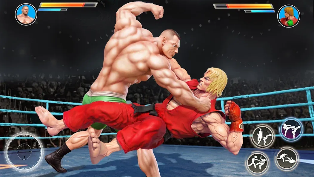 Kung Fu Heros: Fighting Game (упергеройский файтинг Кунгфуигры) [МОД Menu] Screenshot 2