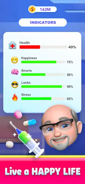 Story Life Simulator: Idle Sim (Стри Лайф Симулятор) [МОД Бесконечные деньги] Screenshot 4