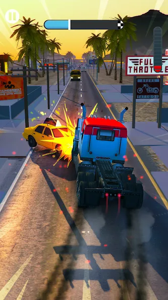 Rush Hour 3D: Car Game (Раш Час 3D) [МОД Много денег] Screenshot 1