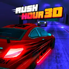 Взлом Rush Hour 3D: Car Game (Раш Час 3D)  [МОД Много денег]