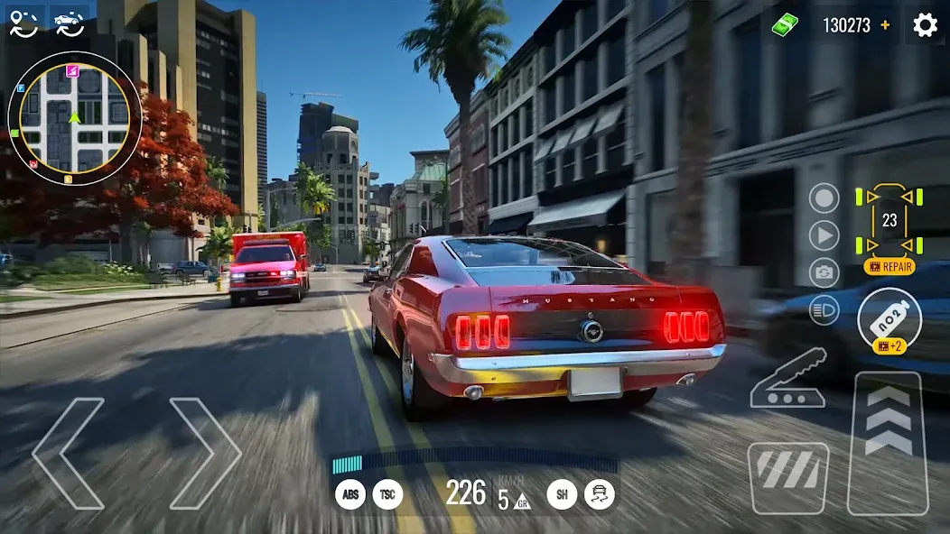 Driving Real Race City 3D (Драйвинг Реал Рейс Сити 3Д) [МОД Бесконечные деньги] Screenshot 2