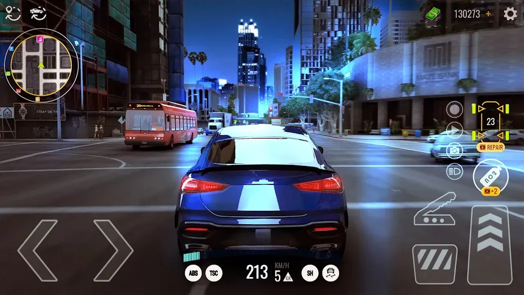 Driving Real Race City 3D (Драйвинг Реал Рейс Сити 3Д) [МОД Бесконечные деньги] Screenshot 4