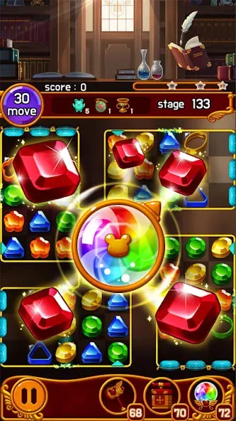 Jewel Magic Castle (Джуэл Мэджик Кэсл) [МОД Много денег] Screenshot 1