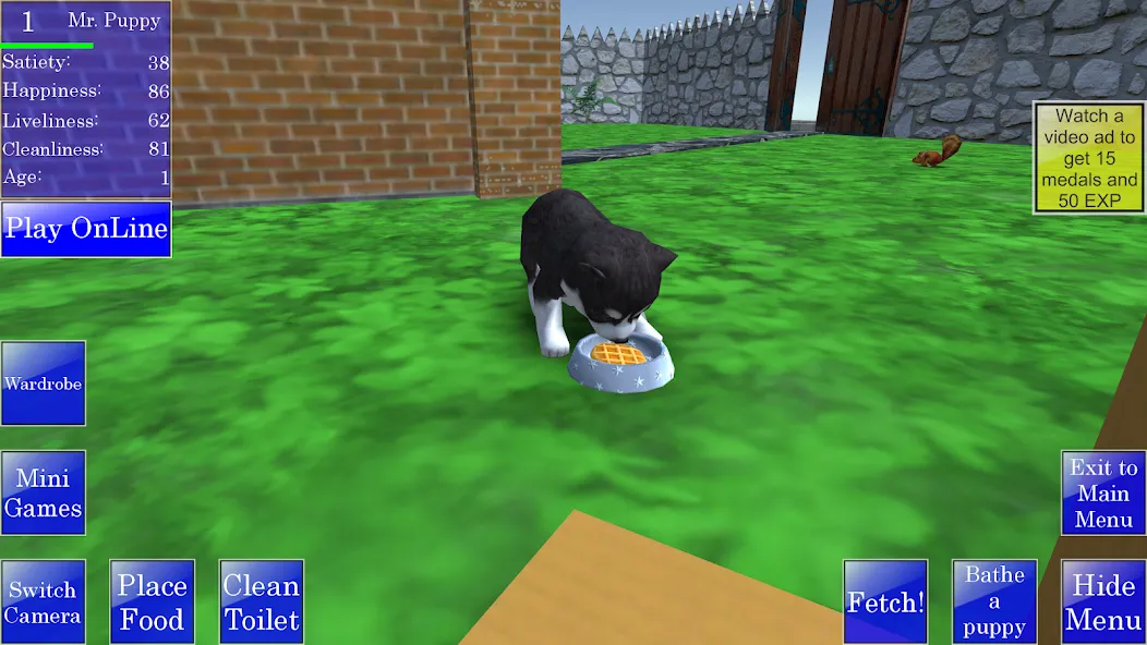 Cute Pocket Puppy 3D (Сьют Покет Паппи 3Д) [МОД Много денег] Screenshot 1