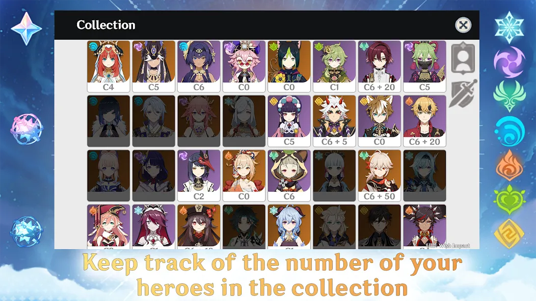 Wish Impact: Genshin Wish Sim (Уиш Импакт) [МОД Бесконечные деньги] Screenshot 4