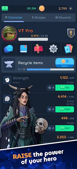 Lost Vault: AFK Retro RPG (Лост Волт) [МОД Меню] Screenshot 1