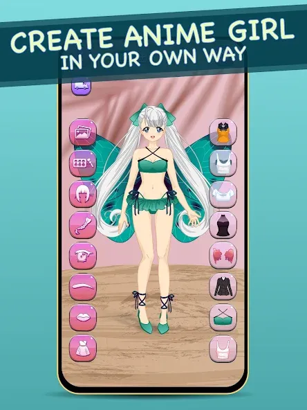 Anime Dress Up for Adults [МОД Unlocked] Screenshot 2