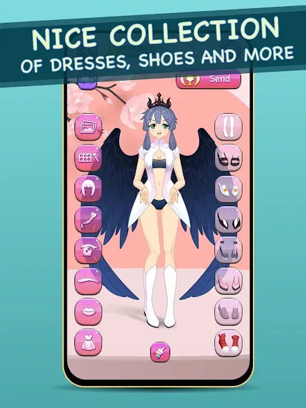 Anime Dress Up for Adults [МОД Unlocked] Screenshot 3