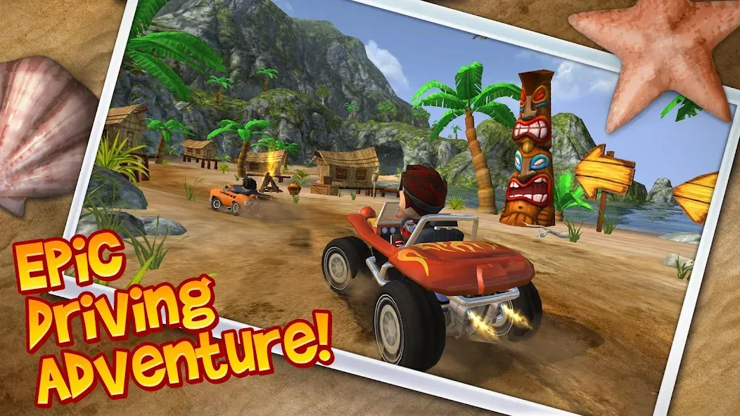 Beach Buggy Blitz (Бич Багги Блиц) [МОД Unlimited Money] Screenshot 1