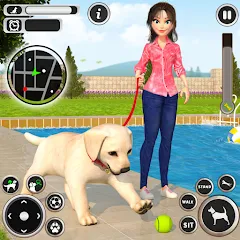 Скачать взлом Dog Simulator Pet Dog Games 3D  [МОД Mega Pack]