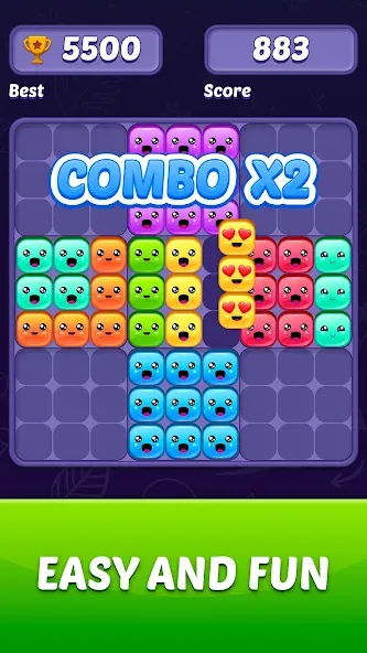 Block Puzzle Game (Блокголоволомка игра) [МОД Много денег] Screenshot 3