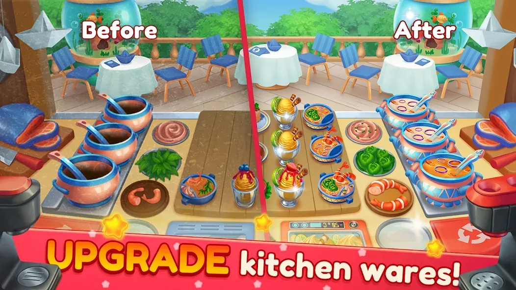 Cooking Artist: Kitchen Game (Кукинг Артист) [МОД Все открыто] Screenshot 2