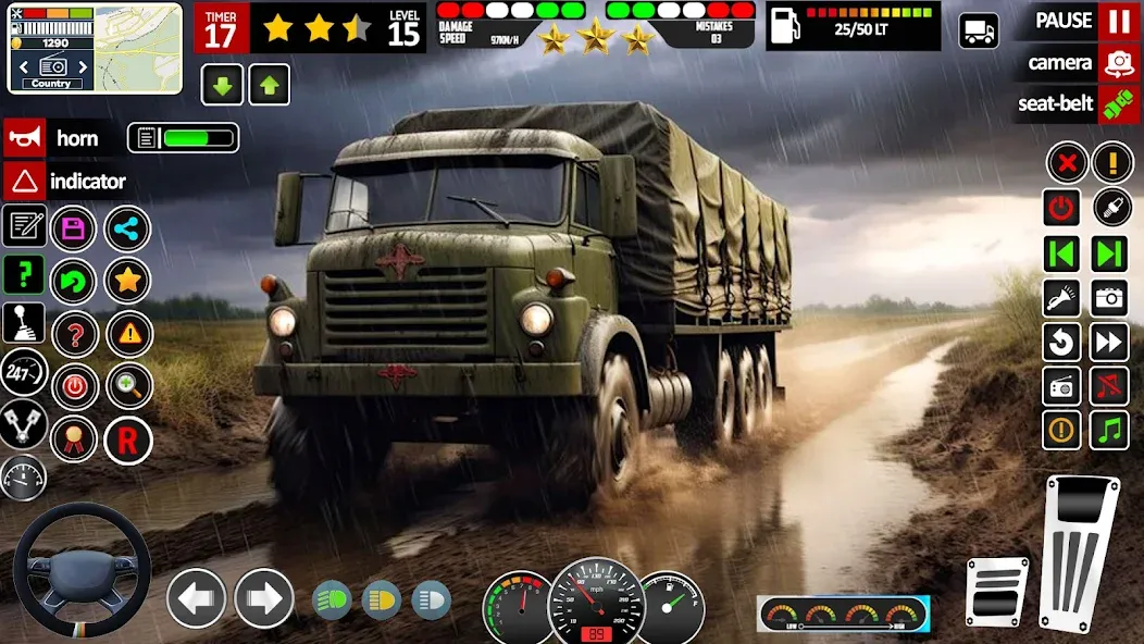 Army Truck Transport Game 2023 [МОД Все открыто] Screenshot 5