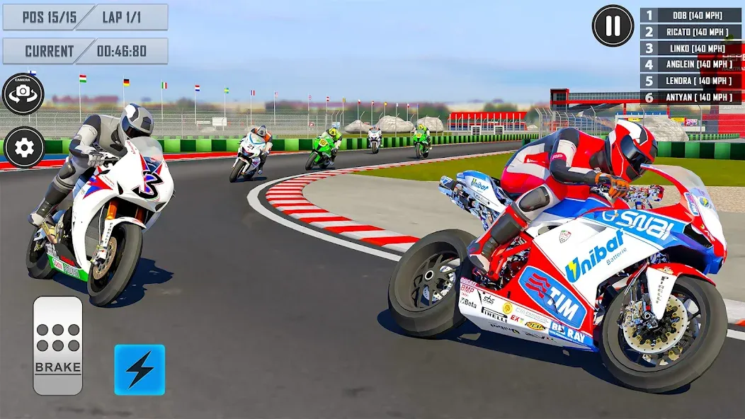 3D Bike Racing Games Offline [МОД Много монет] Screenshot 2
