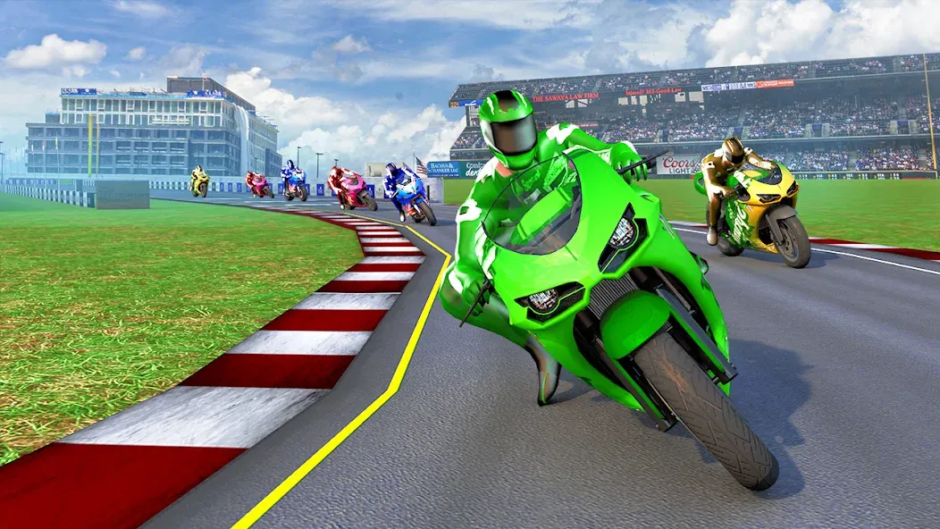 3D Bike Racing Games Offline [МОД Много монет] Screenshot 5