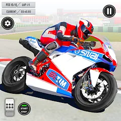 Взломанная 3D Bike Racing Games Offline  [МОД Много монет]