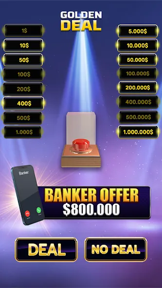 Million Golden Deal Game (Миллион Золотой Сделки) [МОД Меню] Screenshot 2
