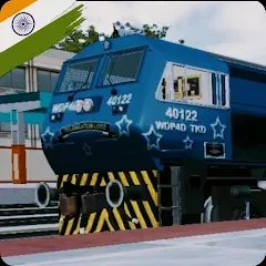 Скачать взломанную Indian Railway Simulator (Индийский железнодорожный симулятор)  [МОД Меню]